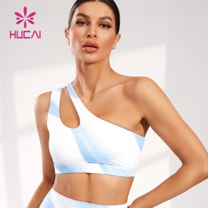 Custom Etro Design Bra Irregular Hollow Printed Women Yogawear Manufacturer - Image 3