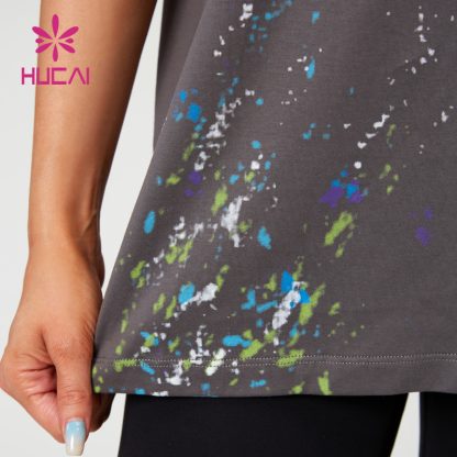 Custom OVERSIZE T Shirts Classic Digital Printing Gym Short Sleeve Supplier - Image 3