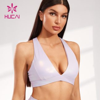 Custom Sexy Deep V Design Bra Irregular Hollow Design China Manufacturer