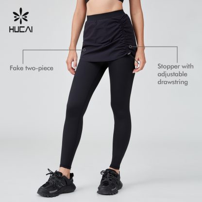 Custom Sports Legging Rawstring Skirt Wrap Lslamic Sports Pants