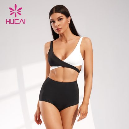 Custom Women Swimsuit Fashion Bikini Bra Swimming Shorts Factory Supplier