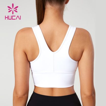 Fashionable Front Pleated Yoga Bars With Wide Shoulder Straps Activewear Manufacturer - Image 4