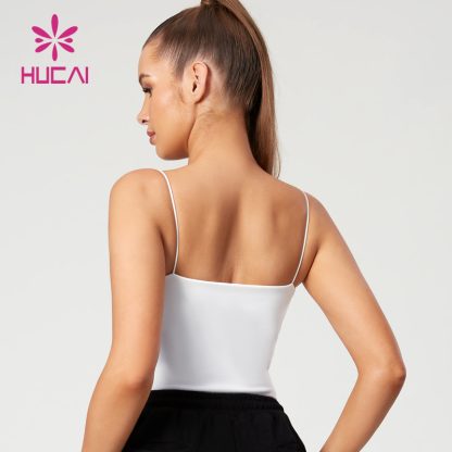Fashionable Tight-Fitting Yoga Vest With Ultra-Fine Elastic Shoulder Straps Manufacturer - Image 2