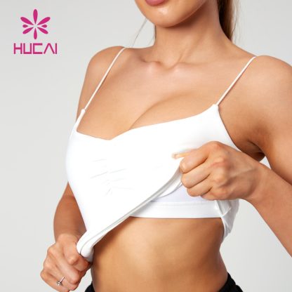 Fashionable Tight-Fitting Yoga Vest With Ultra-Fine Elastic Shoulder Straps Manufacturer - Image 5