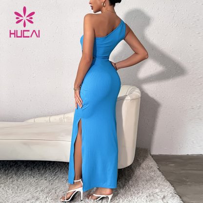 Ladies Elegant Waist Hollow Skinny Dress China Manufacturer - Image 4