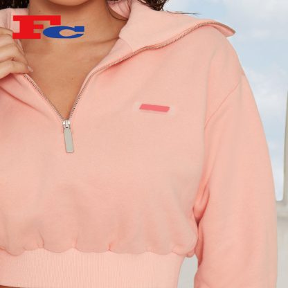 Multi Colors Zippers Women Sweatshirt Sportswear Manufacturer - Image 2