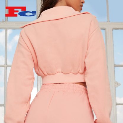 Multi Colors Zippers Women Sweatshirt Sportswear Manufacturer - Image 3