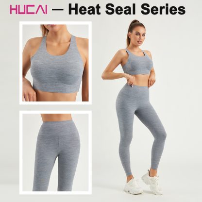 ODM Women Sports Tights Leggings Heat Seal Process Slim Soft Gymwear OEM - Image 5