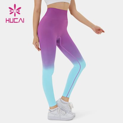 OEM Dazzle Colour High Waisted Women Legging New Leggings Supplier - Image 4