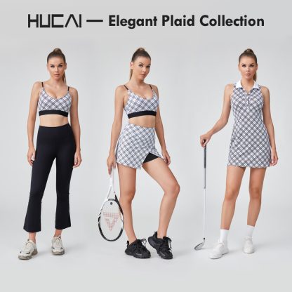 OEM Sexy Split Front A-line Sports Tennis Golf Skirt For Women - Image 5