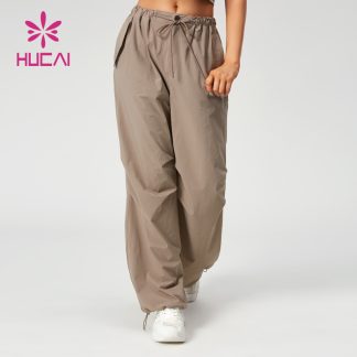 OEM Sports Joggers Drawstring Design Light Quick-Drying Fabric Gym Pants Supplier