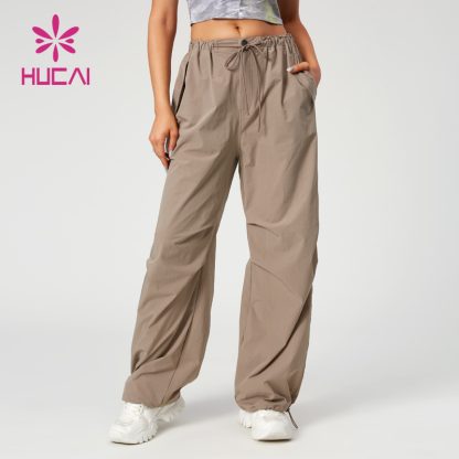 OEM Sports Joggers Drawstring Design Light Quick-Drying Fabric Gym Pants Supplier - Image 5