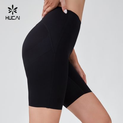 OEM Sports Leggings Composite Craft Short Cycling Yoga Pants Sportswear Manufacturer - Image 3