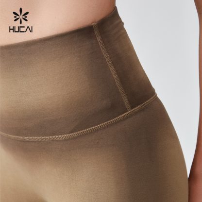 OEM Sports short Leggings Washed And Distressed Spray Dyeing Process Sportswear Manufacturer - Image 3