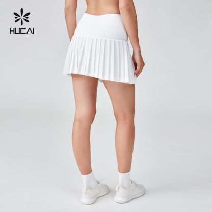 OEM Tennis Skirt High Waist Pleat A-line With Inner Shorts - Image 4