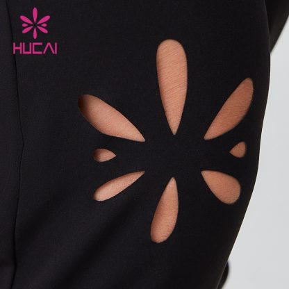 OEM Womens Sports Pants Burnout Technique Slimming Sportswear Manufacturer - Image 3
