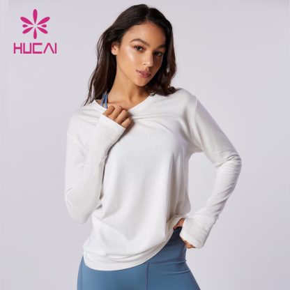 Private Label Long Sleeve Modal Fabric Oversize T Shirts Supplier