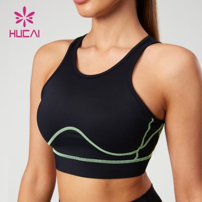 Unique Workwear Style Yoga Vest With Contrasting Color 2024 China Manufacturer - Image 2