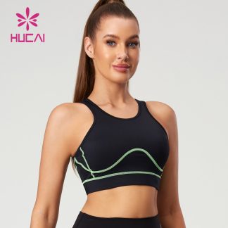 Unique Workwear Style Yoga Vest With Contrasting Color 2024 China Manufacturer